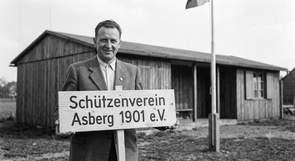 Historisches Foto von 1954